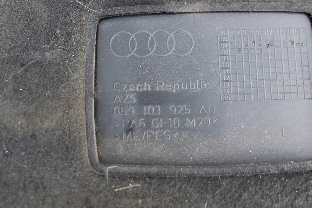 фото №10, Защита крышка верхний двигателя audi a5 8t 059103925aq