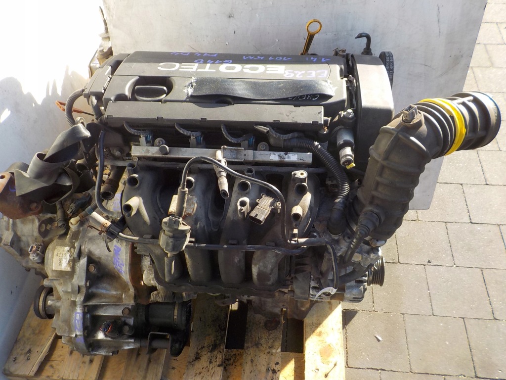 фото №8, Chevrolet aveo 09r 1.4 16v 101km двигатель f14d4 kompletny