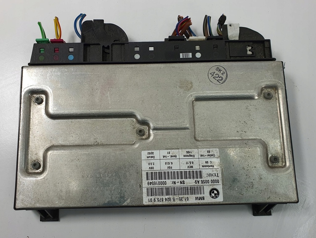 фото №1, Модуль сиденье перед bmw 7 e65 6924875