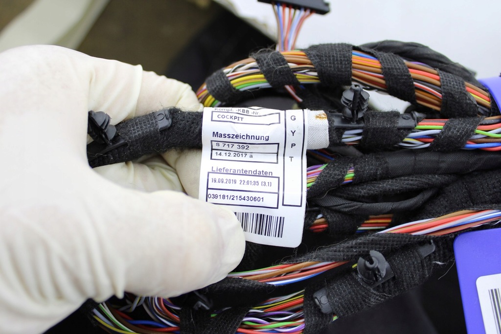 фото №11, Mini clubman f54 2015-2024 жгут электропроводка электрическая панели приборной панели