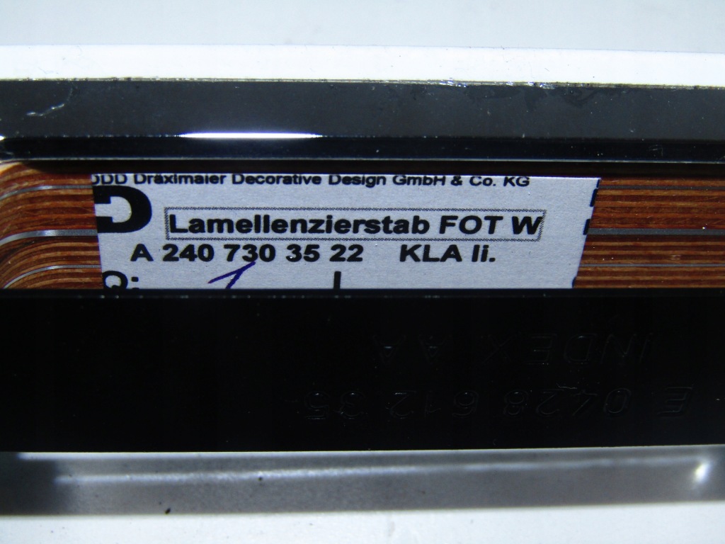 Молдинг дверь drewno задний  перед maybach 57 62 w240 с Разборки