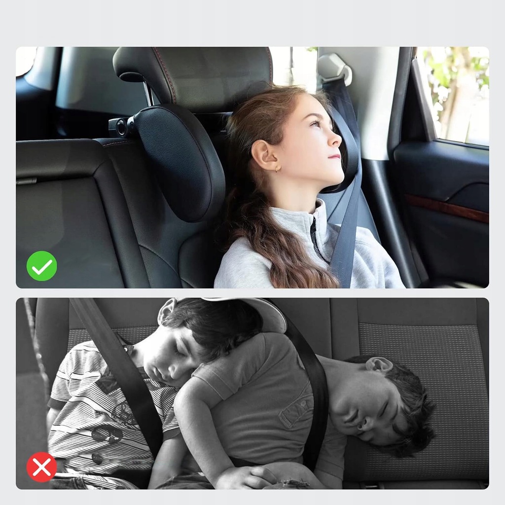 фото №12, Підголівник автомобільний, знімний підголівник автомобільний do спання, чорний