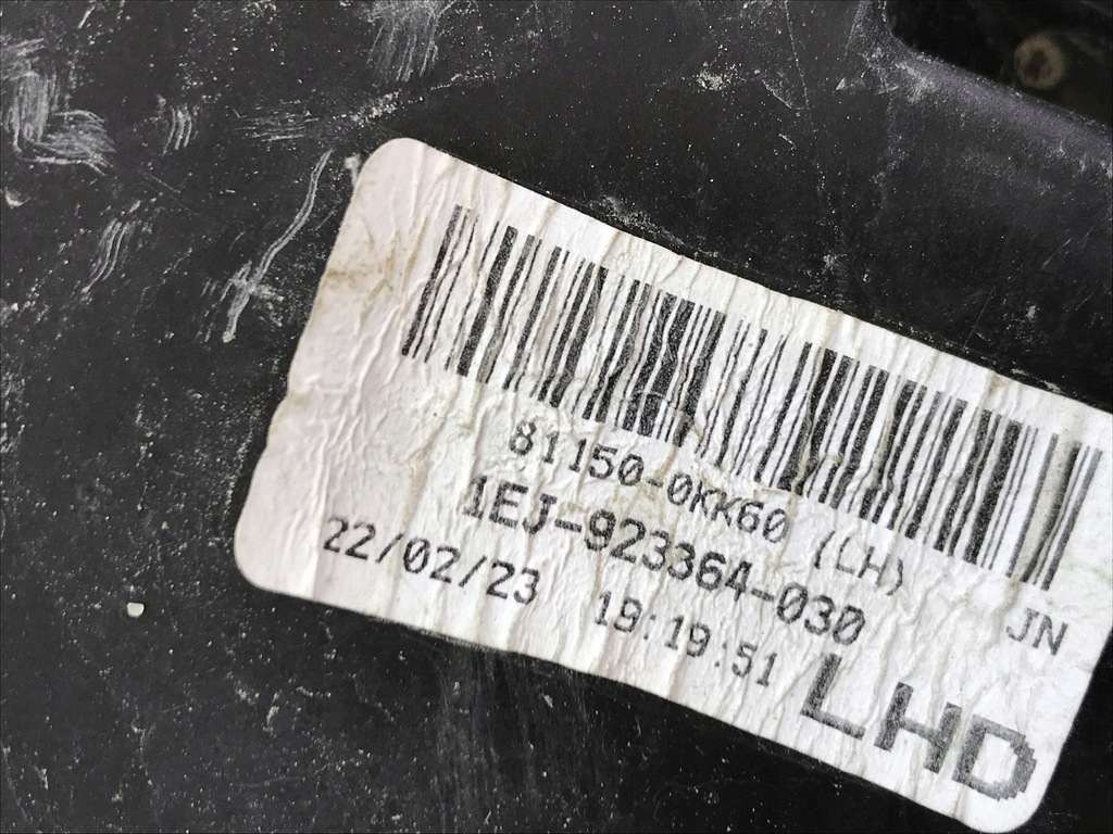 фото №15, Toyota hilux лампа лівий перед 81150-0kk60