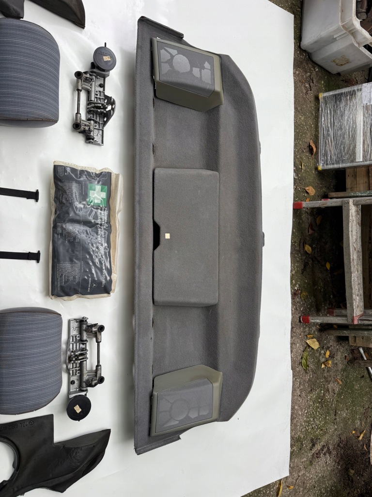 фото №7, Полиця задня mercedes w124 складний підголівники комплект набір