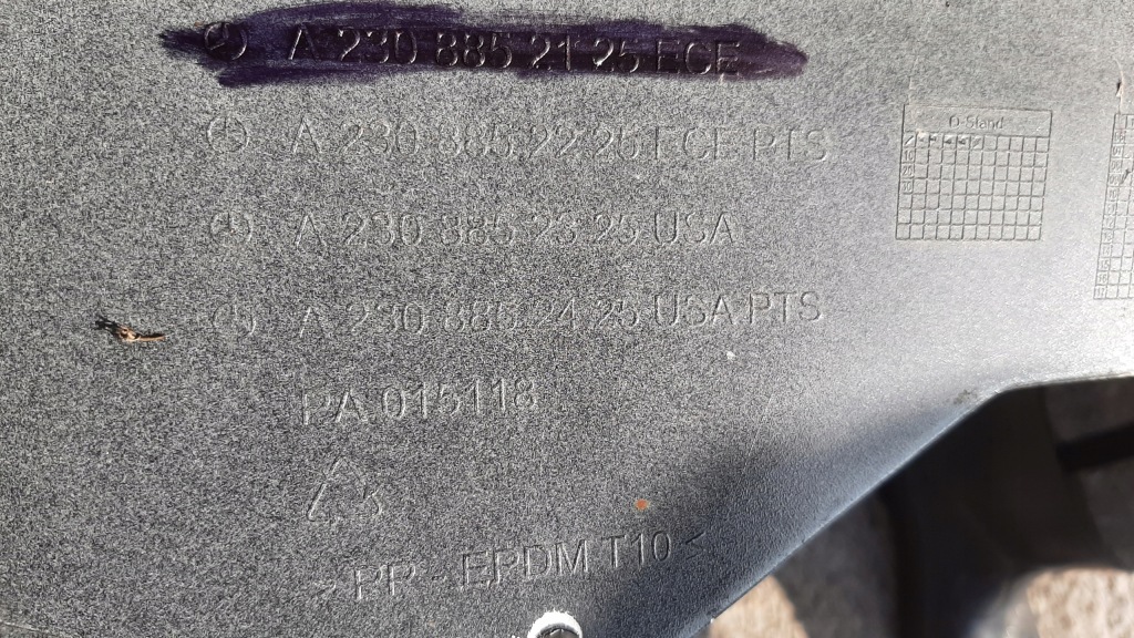 Купить Бампер передок  mercedes sl w230 r230 рестайлинг  08-11