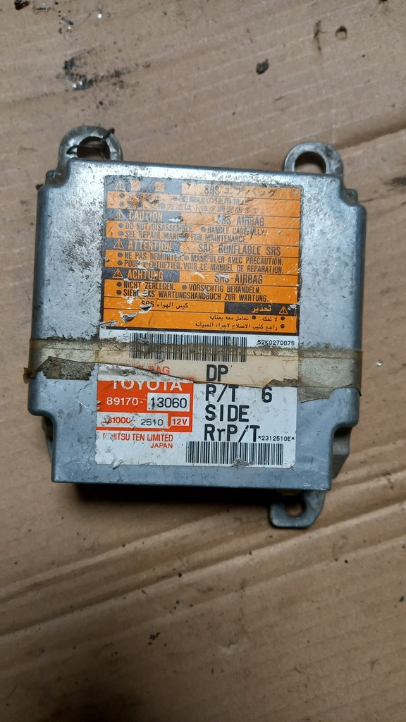 фото №1, Датчик подушка безопасности toyota corolla veso 89170-13060
