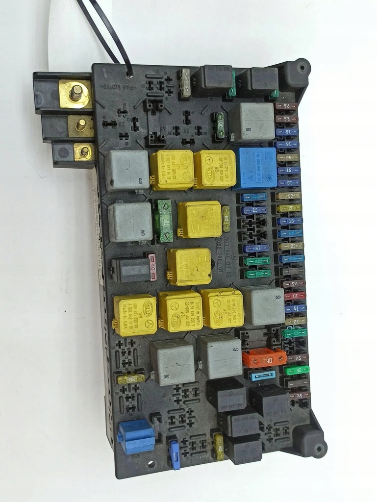 фото №10, Коробка запобіжників mercedes-benz m w163 1635450205 2.7l дизель 2000
