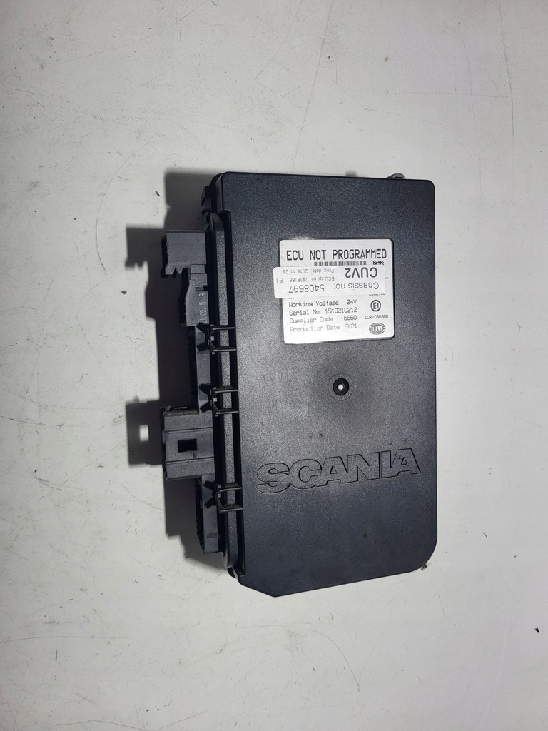 фото №1, Бортовий комп'ютер модуль блок керування світла cuv2 scania r euro6 2438186 2382794