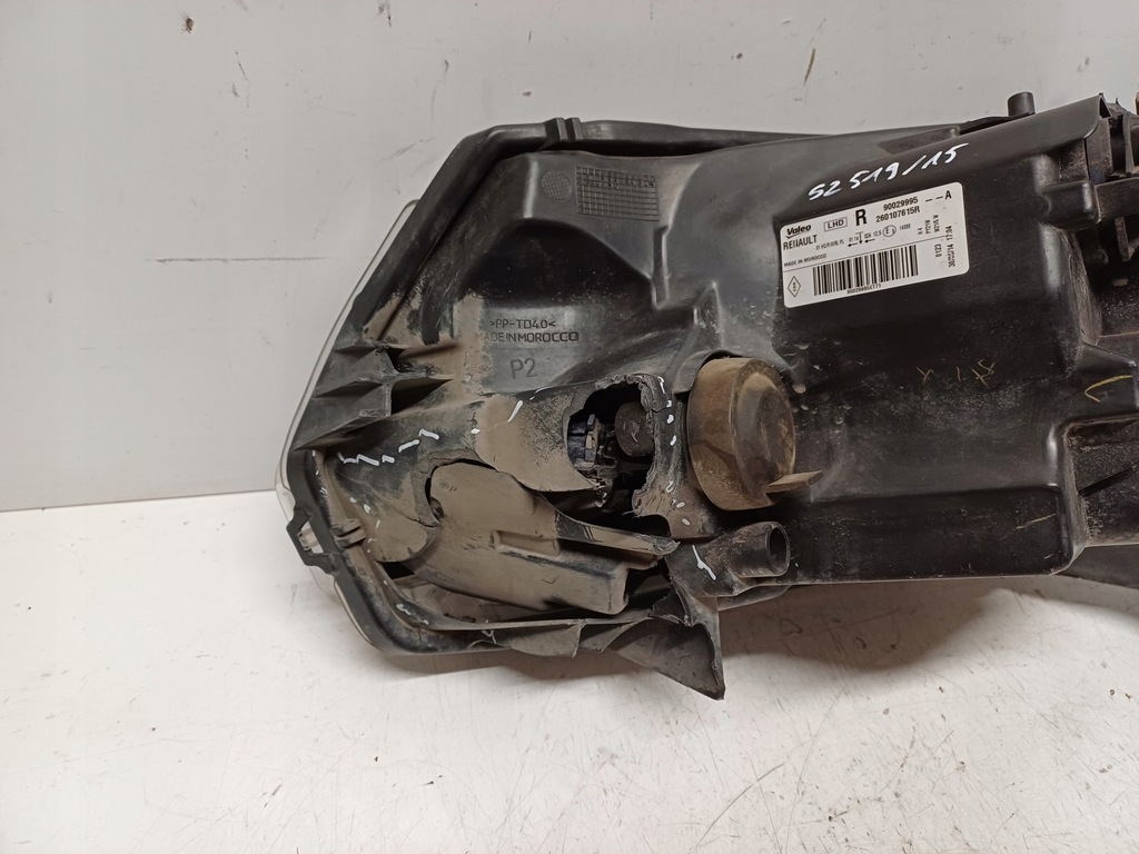 фото №14, Dacia logan sandero ii 2 лампа правая перед стекло 260107615r