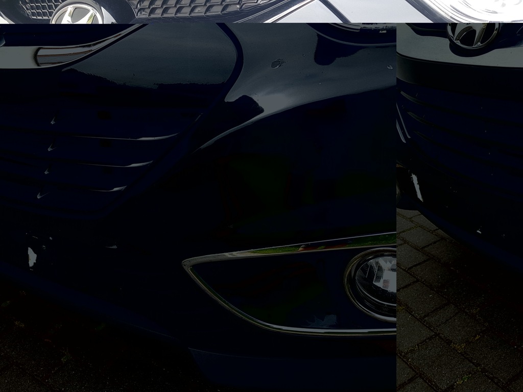 фото №8, Hyundai ix35 бампер перед передний лак 1k