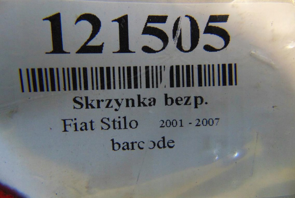 фото №10, Fiat stilo 1.9jtd 46797610 коробка предохранителей