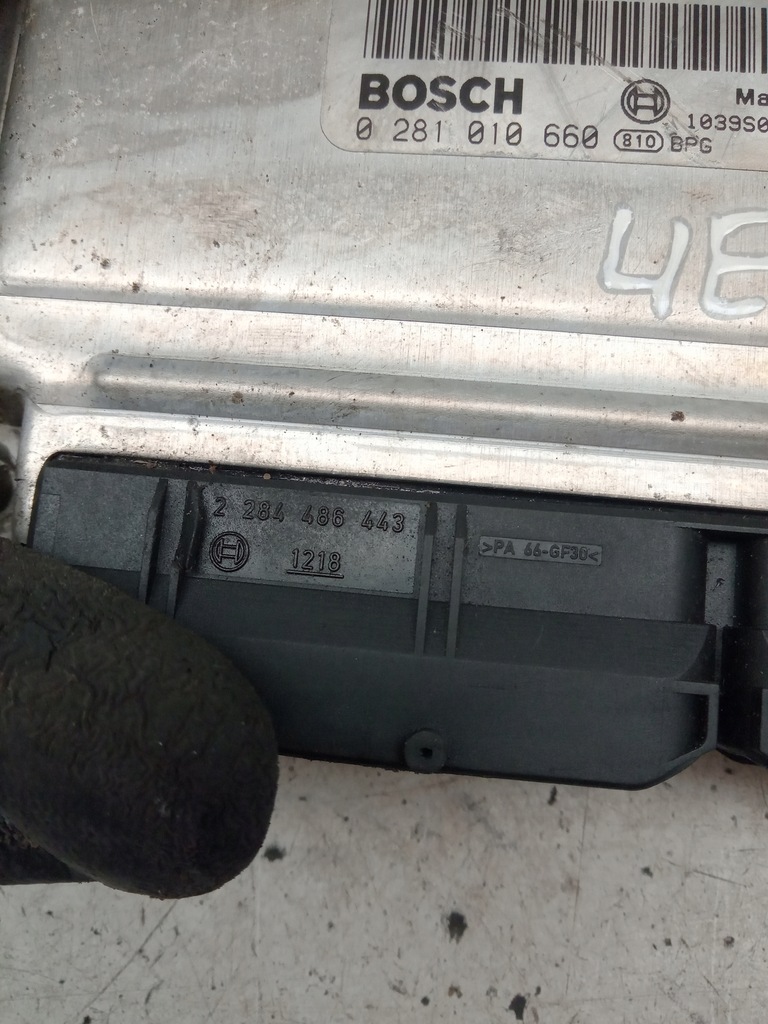 фото №5, Vw polo 9n 1.9 sdi блок управления двигателя 038906012el