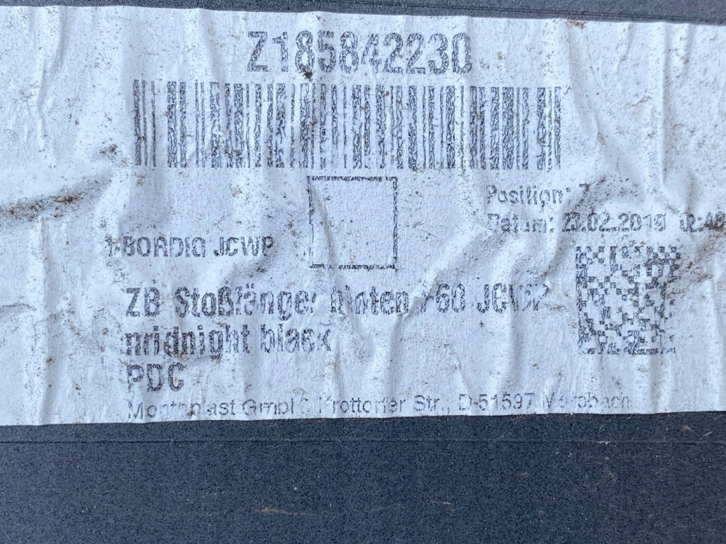 Бампер mini countryman f60 16-20 jcw задняя pdc Цена