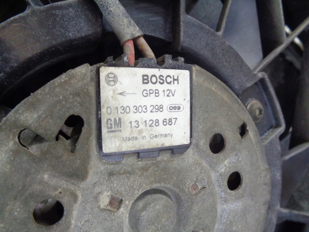 фото №7, Радиатор вентилятор 13192901 13167517 opel astra ii g 1.6 16v 98-