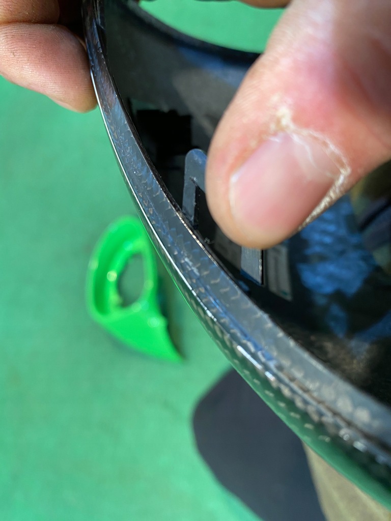 фото №12, Porsche 911 991 gt3 корпус дзеркало накладка дзеркало праве карбон