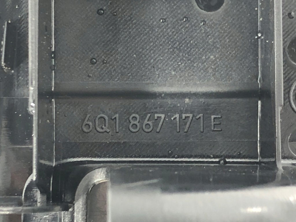 фото №6, Vw polo 9n fl 05-11 панель управление стекло кронштейн 6q1867171e / 6q0959858+