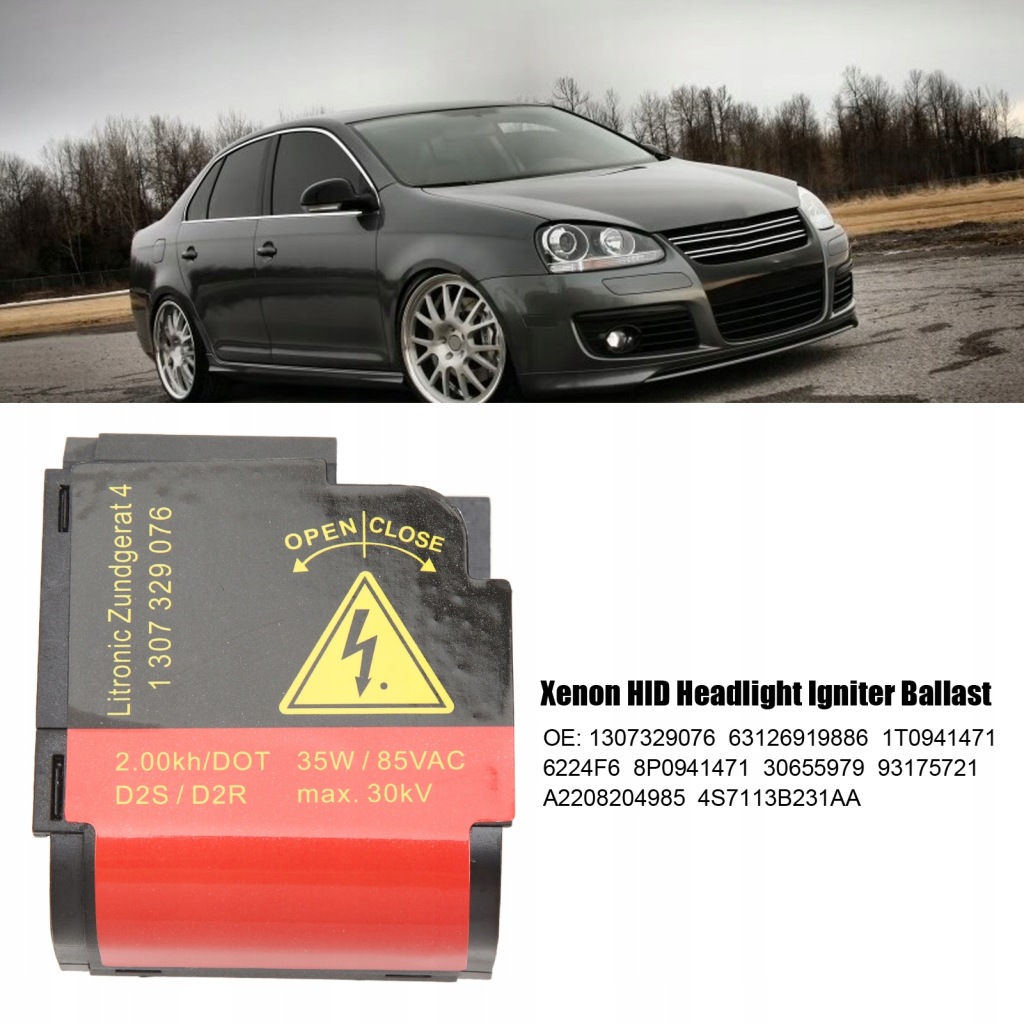 Sr розпалювач ксенон d2s hid замінник для benz класу a w169 1307329076 Оригінал