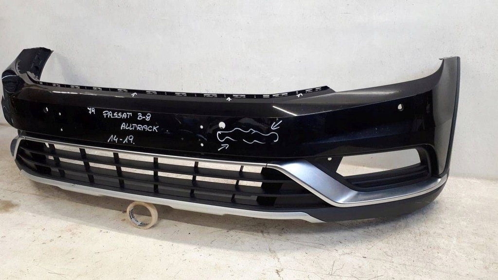 фото №9, Vw passat b8 alltrack 2014-2019 бампер перед 3g0807221c