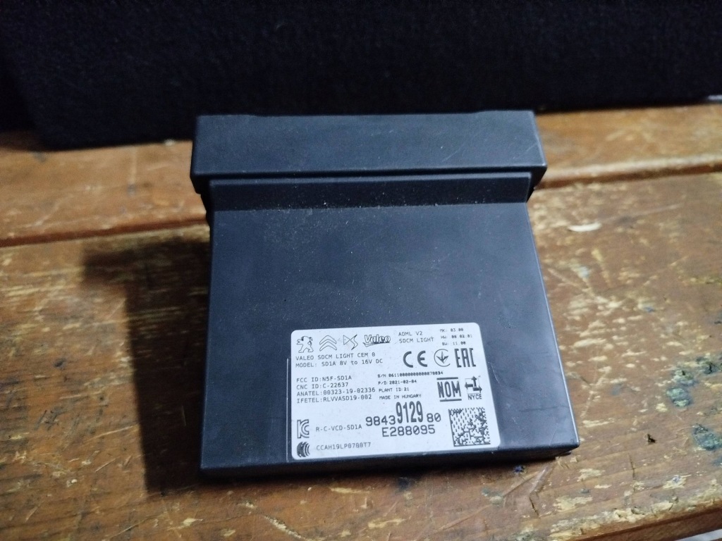 фото №1, Модуль света peugeot 308 2021 9843912980