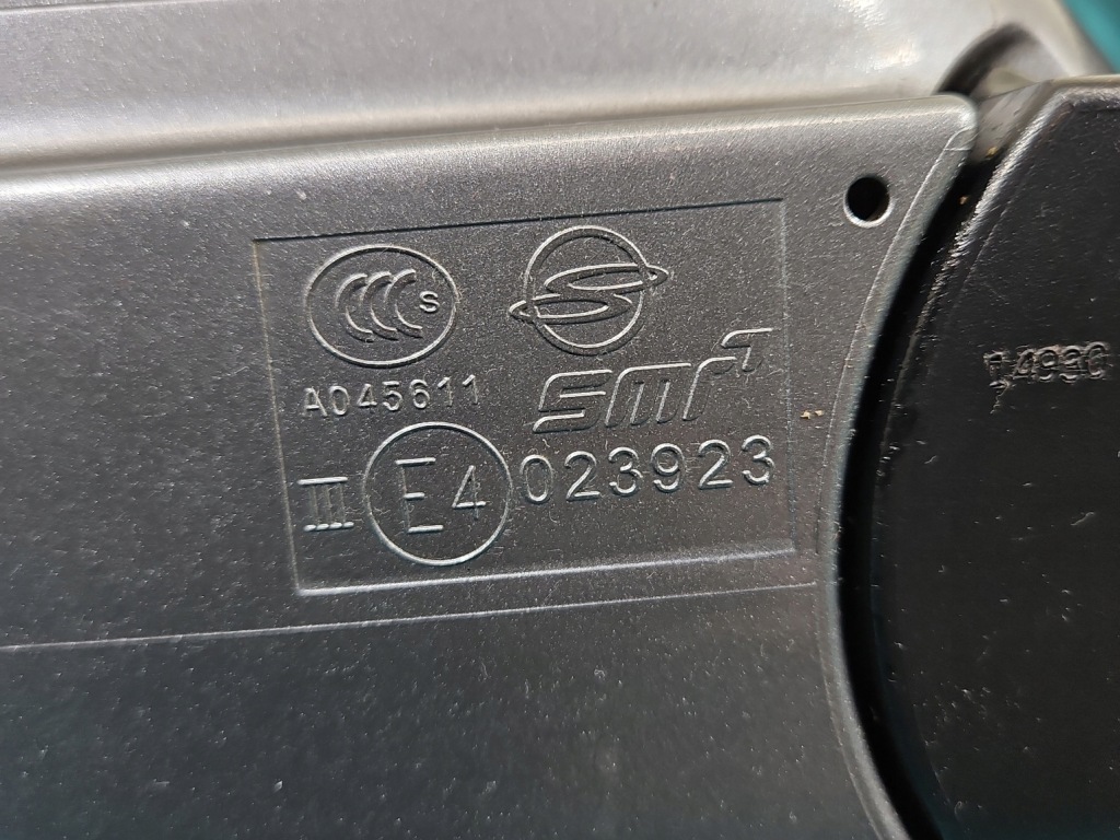 Дзеркало ліва 13 pin ssangyong rexton i рестайлінг  12-17 szary acq європа Оригінал