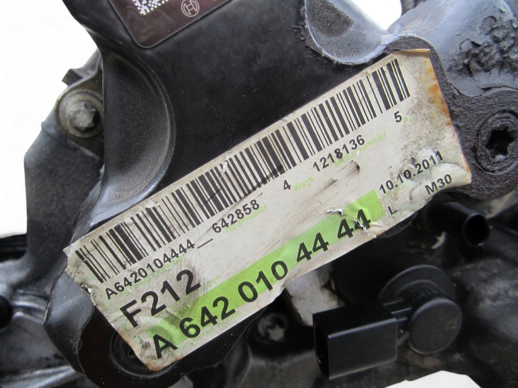 фото №11, Двигатель om642 642858 mercedes w212 w218 e350 3.0 cdi v6 4matic 4x4
