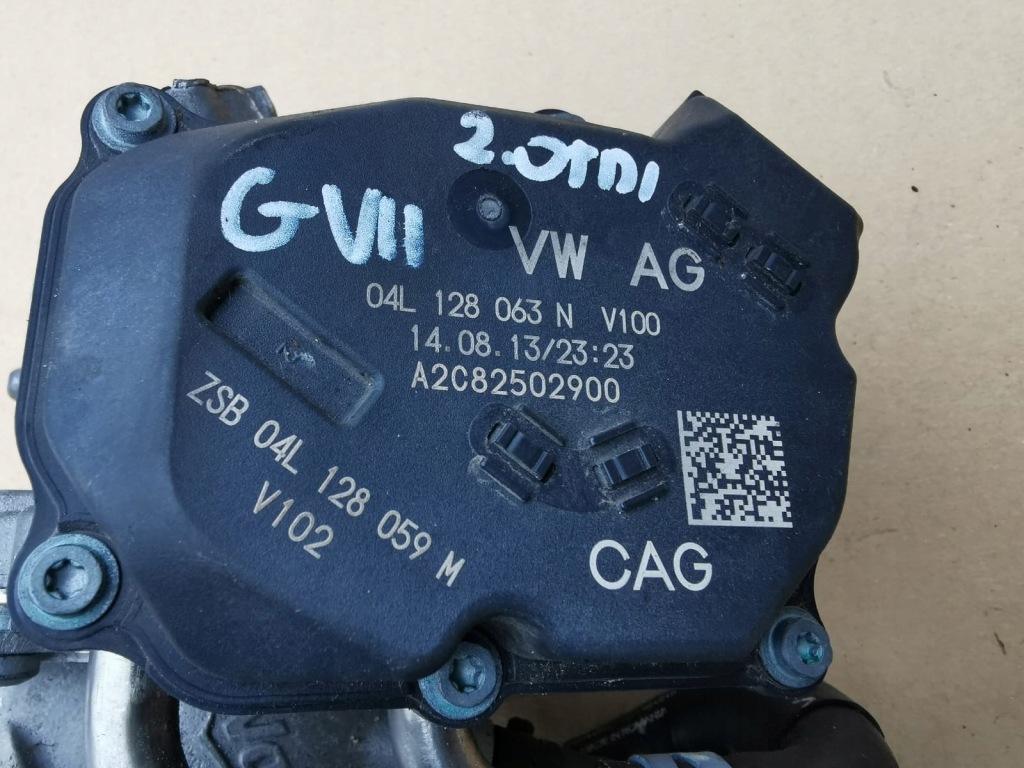 фото №1, Volkswagen оригінальний номер 04l128063n дросельна заслінка повітря