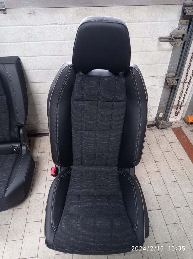 фото №5, Сидіння заднє сидіння обшивки комплект renault austral напівшкіра стан b.dobry