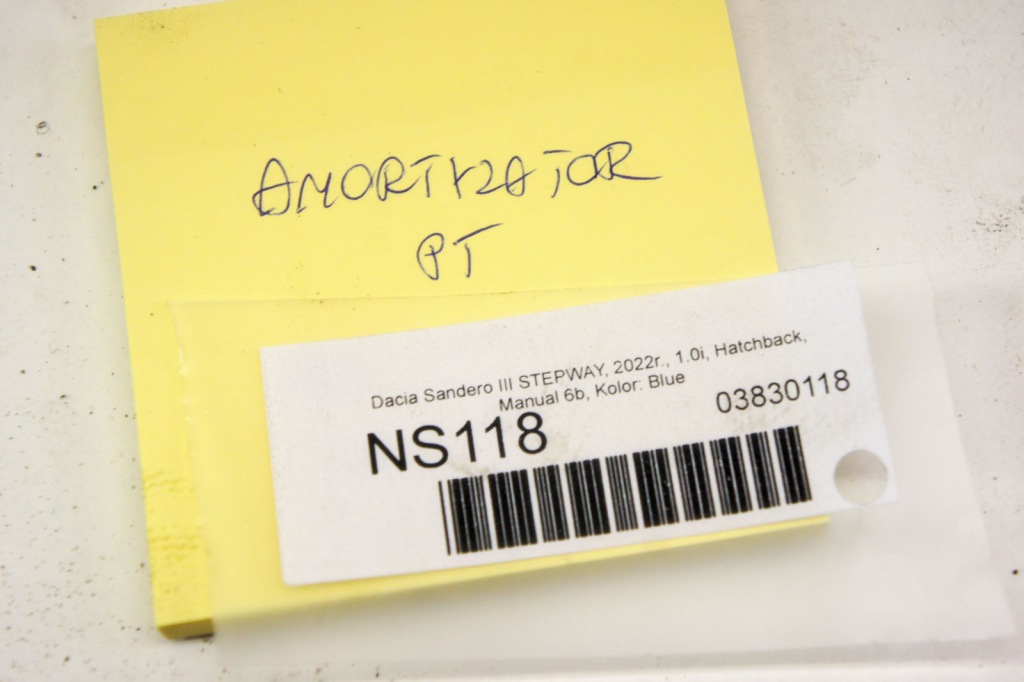 фото №7, Ns118 dacia sandero iii 1.0i амортизатор правый задняя