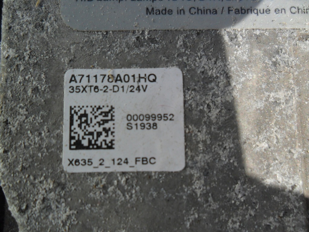 фото №6, Преобразователь ксенон nr. 10r-044663 , a71178a01hq