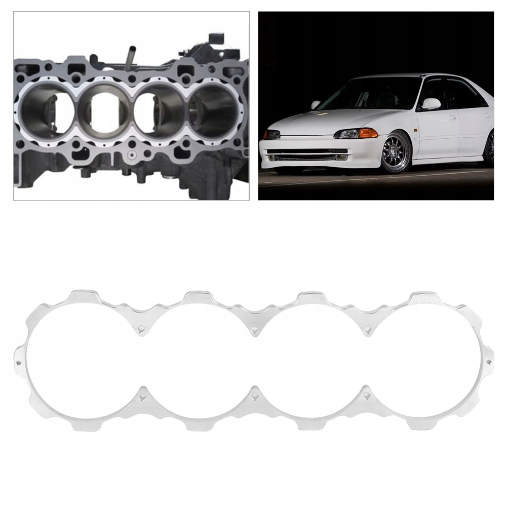 фото №5, Алюмінієва захист блок двигуна pasuje do hondy serii d d16y d16z d15 d16