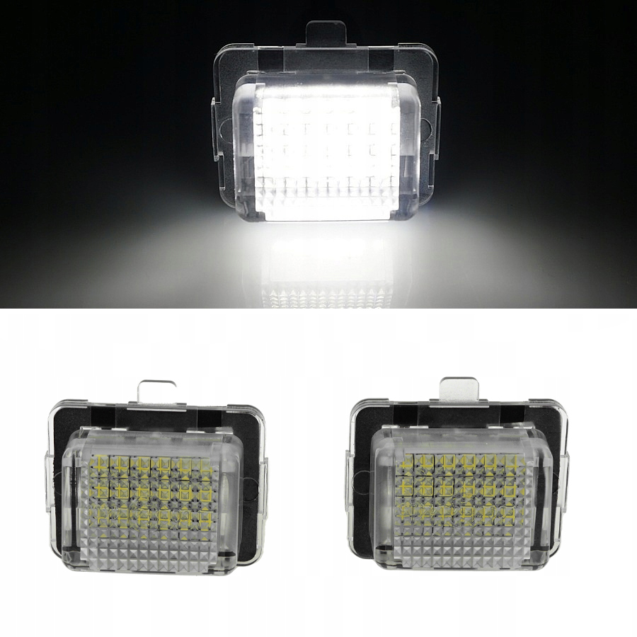 фото №1, Mercedes s-klasa w221 підсвітка номерного знака led