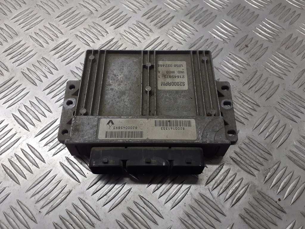 фото №1, Блок управления двигателя renault laguna ii 1.8 8200141333