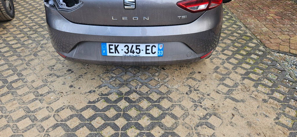 фото №1, Бампер задня seat leon 5f pdc ls7k kompletny