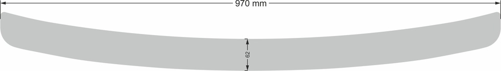 фото №9, Молдинг na бампер mazda 3 iii 5d 2013-2019