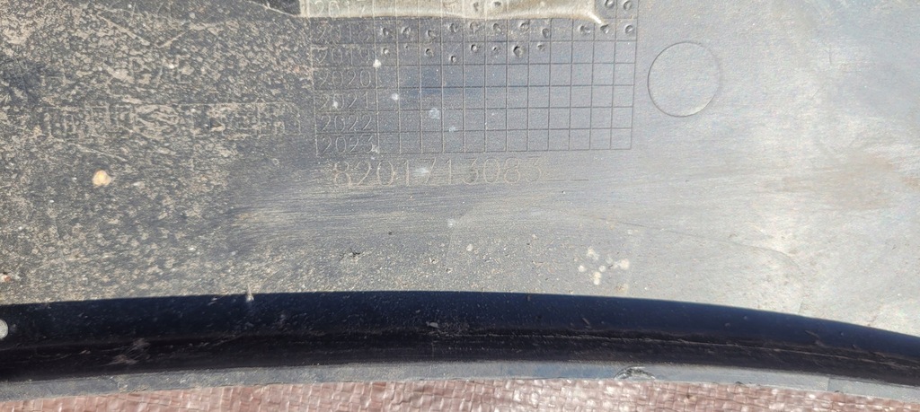 фото №10, Dacia duster ii молдинг крыла задняя левый накладка