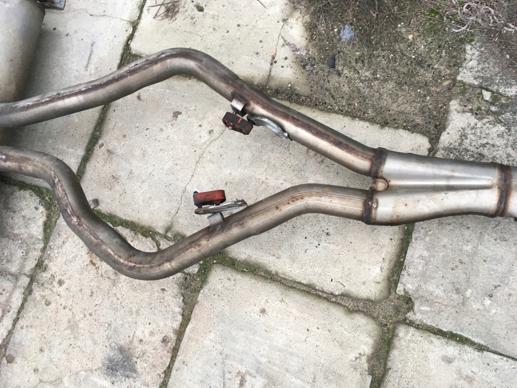 фото №9, Вихлоп гасник комплект bmw x5 f15 4.0d