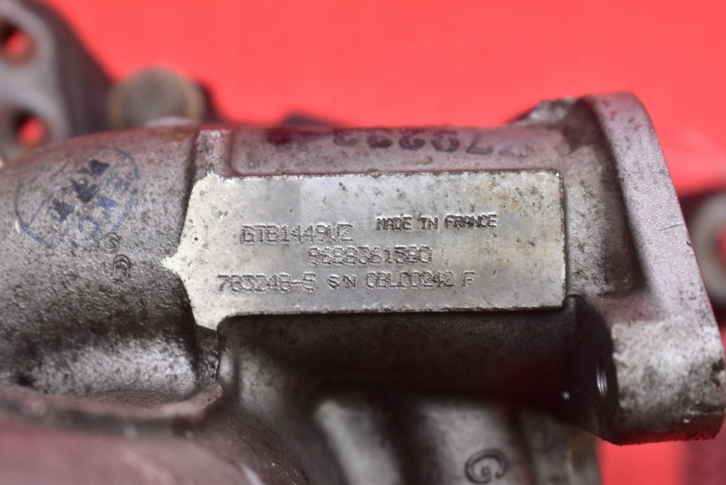 фото №8, Турбонагнетатель турбина 9688361580 citroen c5 ii x7 iii 2.0 hdi 163 km 08-17