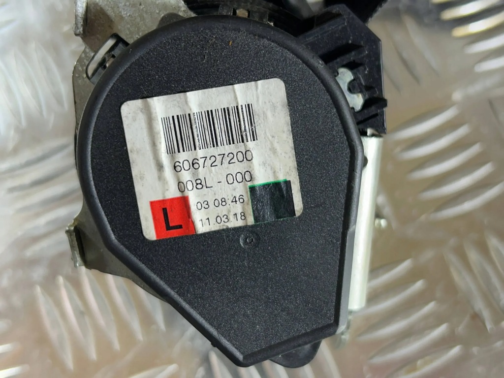 фото №8, Pas безопасности сиденье передний левый audi q7 4l 2008 606727200