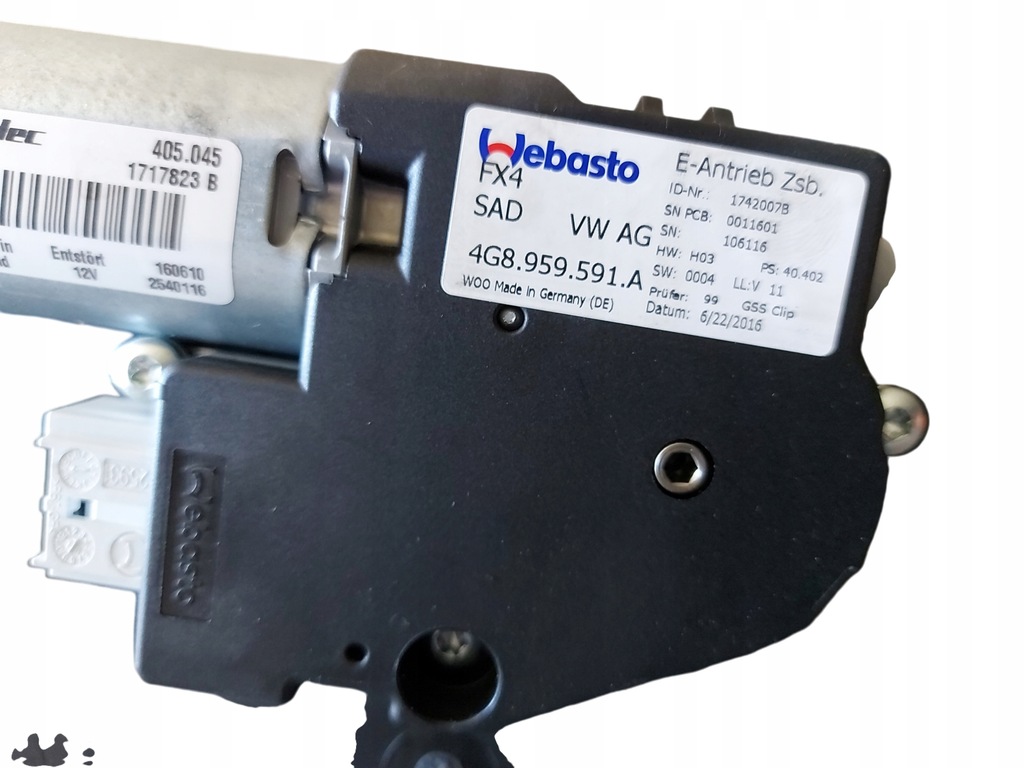 фото №5, Audi a7 люк praktycznie новый 4g8877041e 4g8959591a