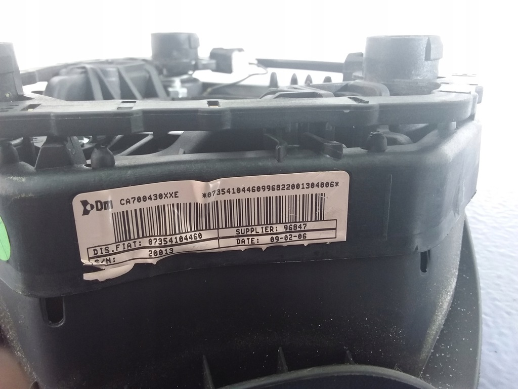 фото №7, Fiat grande punto подушка безопасности водителя 07354104460