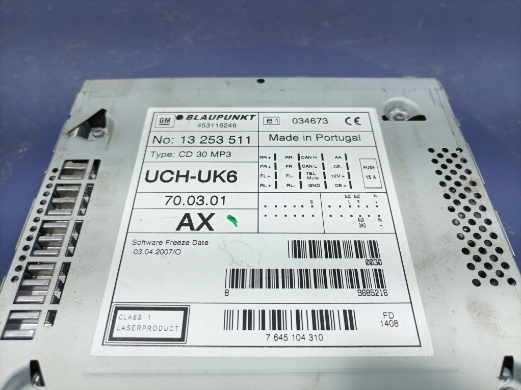 фото №5, Opel meriva a lift радіо радіопрогравач cd 13253511