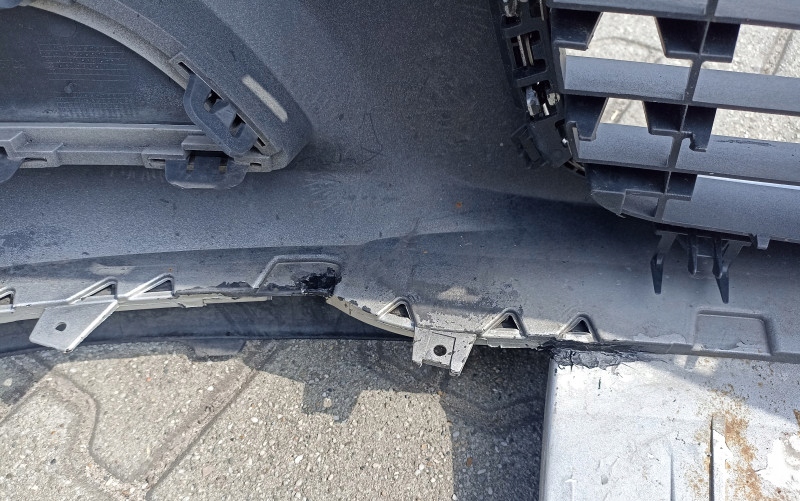 фото №13, Opel astra h 3 lift 2007-2012 бампер перед передній z157 оригінал