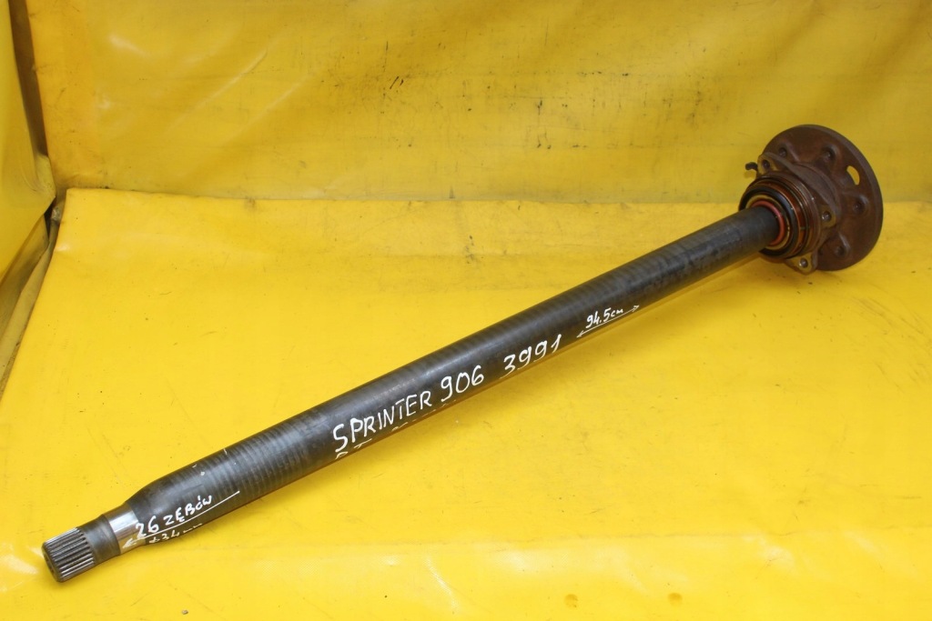 фото №2, Приводной вал ступица правый задняя sprinter 906 vw crafter 26 зубьев