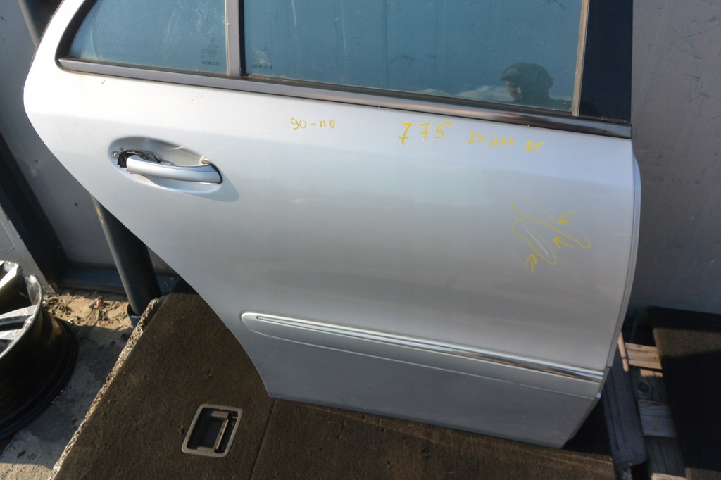 фото №9, Дверь правое задние задняя mercedes w211 lift sedan 775