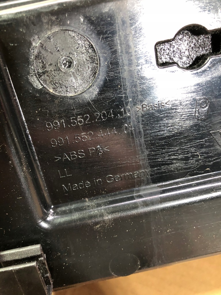 фото №5, Бардачок пасажира porsche 991 turbo s чорний