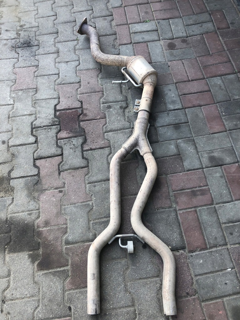 фото №1, Porsche cayenne ii 7p труба вихлоп гасник 7p0254400