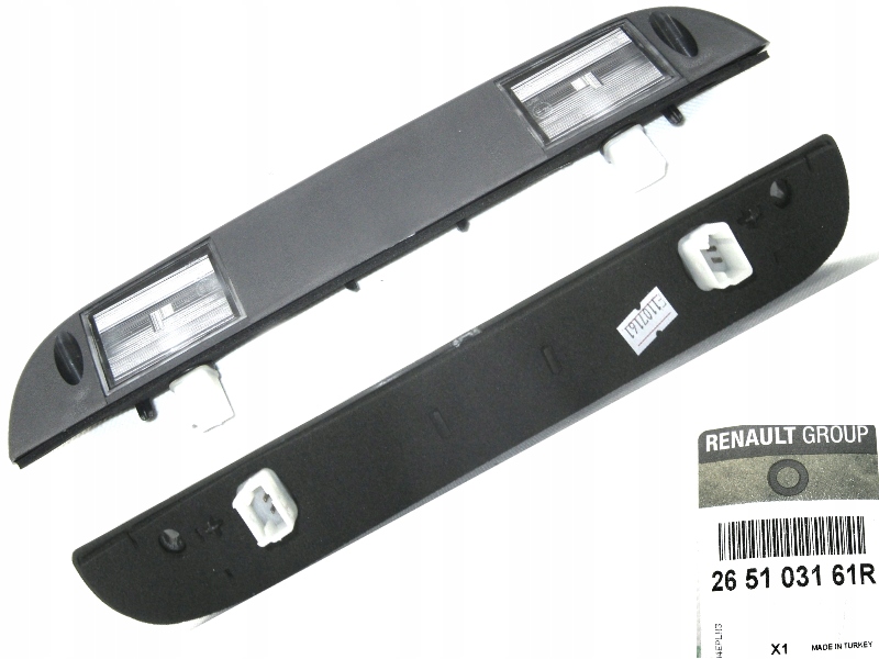 фото №1, Лампа номерного знака регистрационный kangoo ii 08- oryg