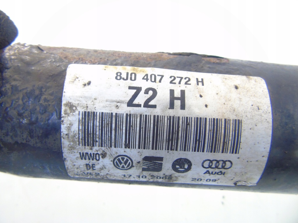 фото №4, Привідний вал привідний вал правий перед права audi tt 8j 2.0 fsi