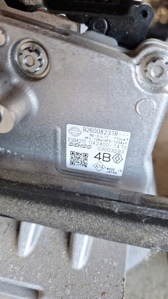 фото №3, Компрессор насос кондиционера renault arkana clio v captur 926008231r