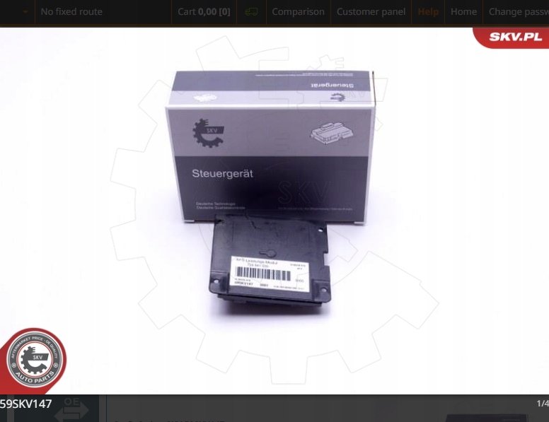 фото №9, Модуль повороту 59skv147 vw passat b6 touareg 7l6941330